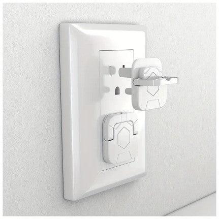 15pcs Outlet Covers showcasing an innovative all-round protection design, enhancing safety and functionality for everyday use.