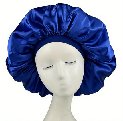 Satin Silky Bonnet Sleep Cap - XL